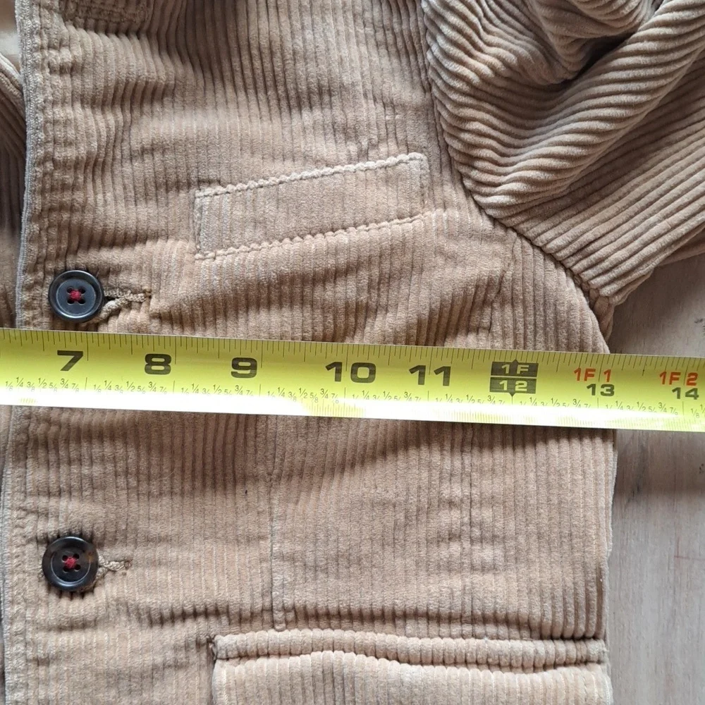 Baby Gap Toddler Tan Corduroy Blazer Jacket Elbow Patch Classic Vintage Preppy - Picture 10 of 11